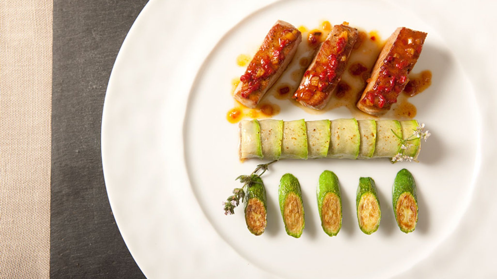 Menu de Saison en 5 escales